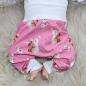 Preview: Handmade Hose gr. 56 pink Hasen