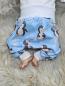 Preview: Handmade Pumphose gr. 56 Pinguin Blumen