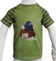 Preview: Handmade T-shirt gr.122 Maulwurf sunshine