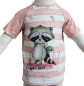 Preview: Handmade T-shirt gr.122 Waschbär Charly