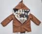 Preview: Handmade Jacke gr.80 mit Dino Stickbild