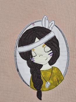 Preview: Handmade Jacke gr. 56 Stickbild  2. Wahl