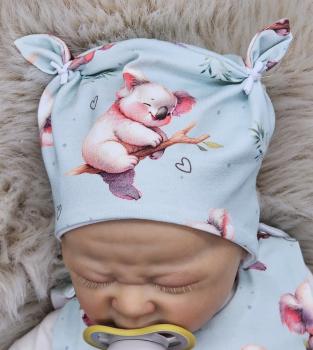 Preview: Handmade Strampler Mütze gr.56 Koalabär