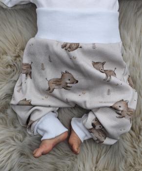 Handmade Pumphose gr. 56 Wildschweine