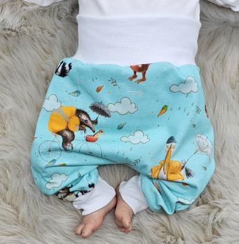 Handmade Pumphose gr. 56 Herbst Tiere