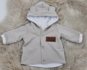 Preview: Handmade Teddyjacke gr 56 Teddy Stickbild