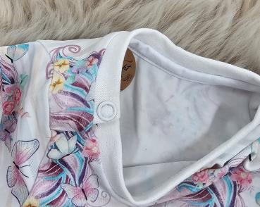 Preview: Handmade 3 tlg. Sommerset gr.80 Einhörner Schmetterling