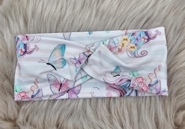 Preview: Handmade 3 tlg. Sommerset gr.80 Einhörner Schmetterling