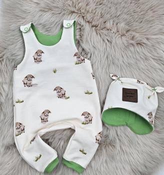 Preview: Handmade 2 tlg. Set gr.56 Schäfchen