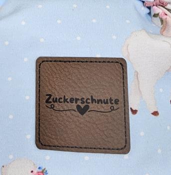 Preview: Handmade 2 tlg. Set gr.50 mit niedlichen Schäfchen