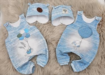 Preview: Handmade 2 tlg. Set gr.50 Hase Luftballon