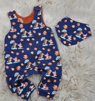 Preview: Handmade 2 tlg. Set gr. 50 herbstliches Motiv