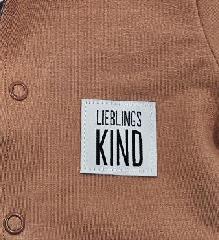 Preview: Handmade Jacke gr.80 mit Dino Stickbild