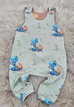 Handmade Strampler gr.62 Keksdrache