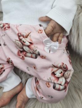 Handmade 3 tlg. Set gr.56 Einhörner