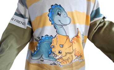 Preview: Handmade Hoody gr.92 Dinos