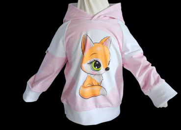 Handmade Hoody gr.92 Fuchs