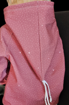 Preview: Handmade Hoody gr.98 Zipfelkaputze