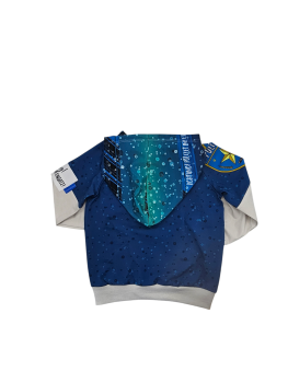 Handmade Hoody gr. 104 Charly  Fuchsfamilie