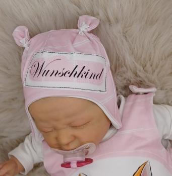 Preview: Handmade Strampler mit Mütze gr.56 Fuchs