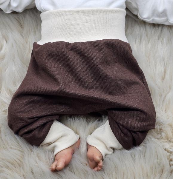 Handmade Pulli Hose und Mütze gr 56 Löwe