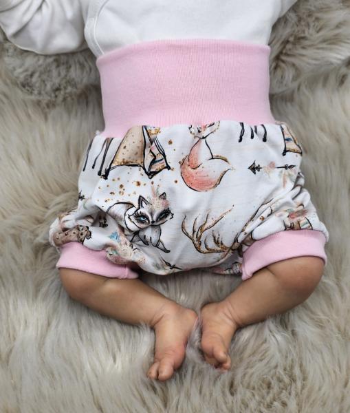 Handmade kurze Pumphosen gr.56/62 bis gr.110/116