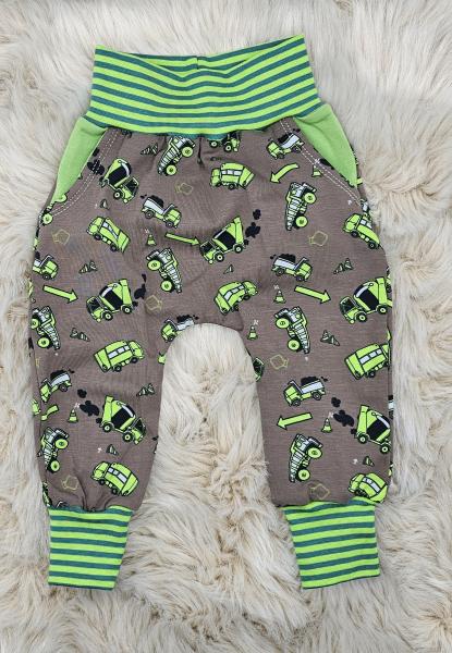 Handmade Hose gr. 80 Baustellenfahrzeuge