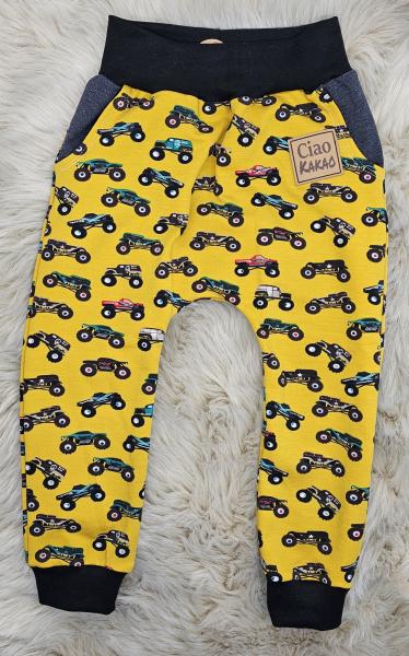 Handmade Hose gr. 104 Rennwagen