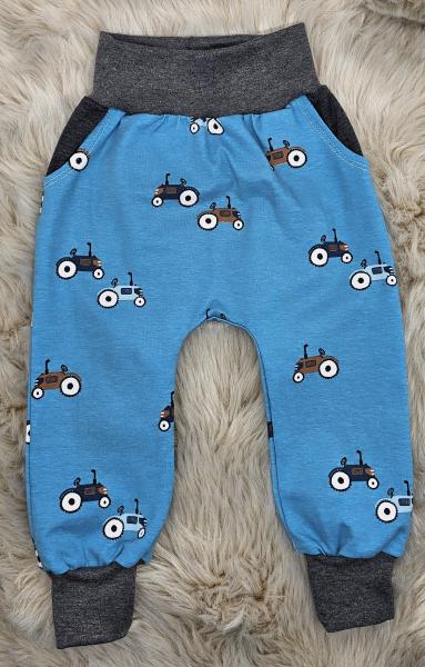 Handmade Hose Traktoren gr. 86 & 92