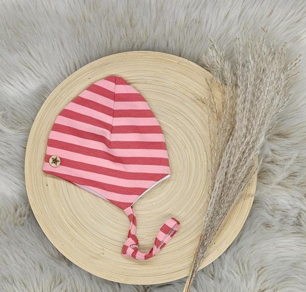 Handmade Piximützen gestreift gr. 34/35 bis 50/51