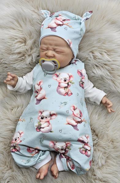 Handmade Strampler Mütze gr.56 Koalabär