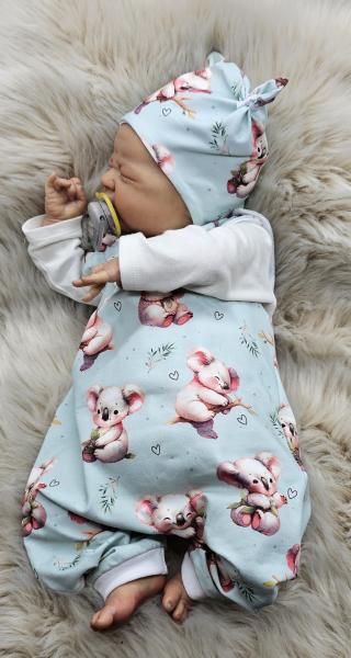 Handmade Strampler Mütze gr.56 Koalabär