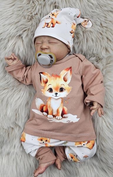 Handmade Set gr.56 mit Füchsen