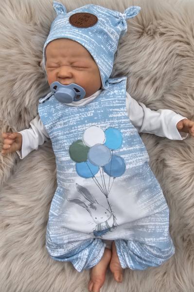 Handmade 2 tlg. Set gr.50 Hase Luftballon