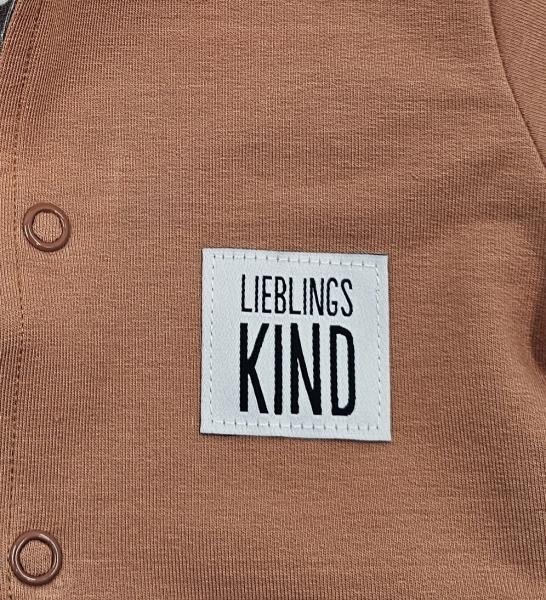 Handmade Jacke gr.80 mit Dino Stickbild