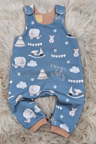 Handmade Strampler gr.62 kleiner Schatz