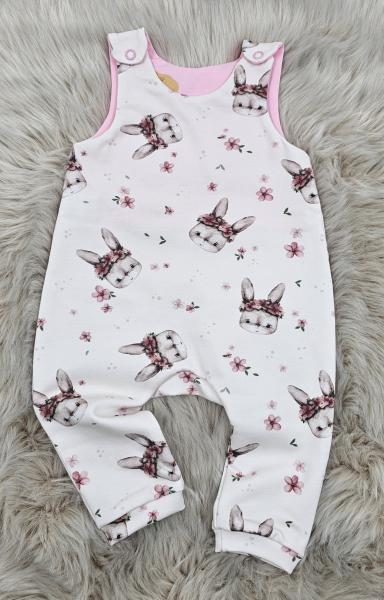 Handmade Strampler gr.68 Häschen