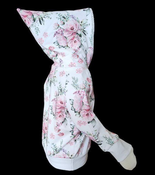 Handmade Hoody gr.80 Rosen