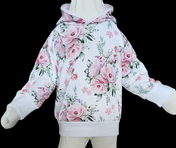 Handmade Hoody gr.80 Rosen