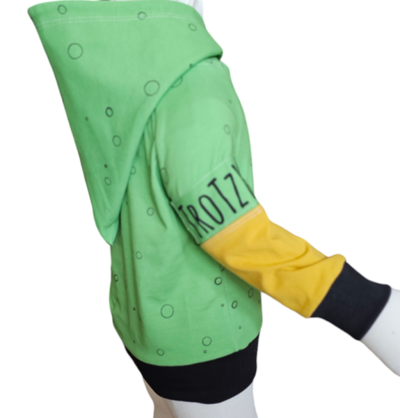 Handmade Hoody gr.80 Fuchsfamilie