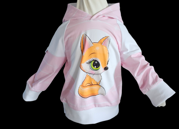 Handmade Hoody gr.92 Fuchs