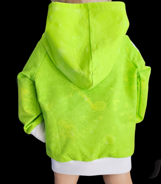 Handmade Hoody gr.98  Charly Feuerwehrmann Fuchsfamilie