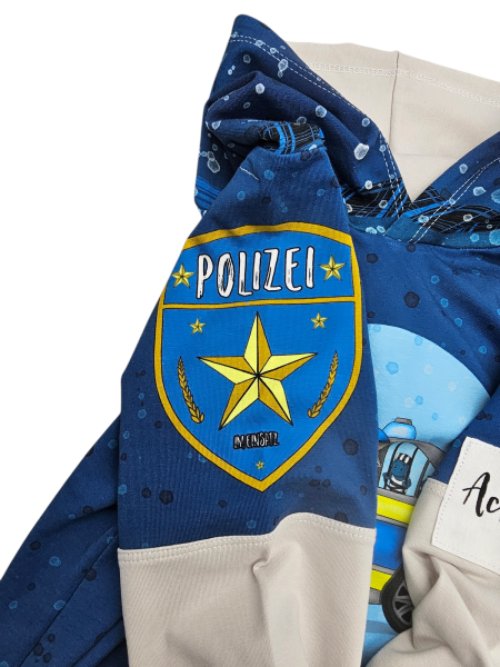 Handmade Hoody gr. 104 Charly  Fuchsfamilie