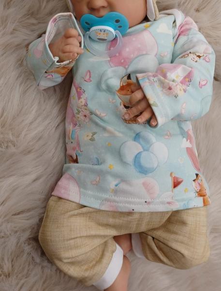 Handmade Pulli gr.56 Fuchs Elefant Einhorn